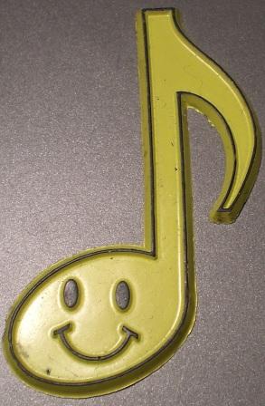 Happy Note Magnet